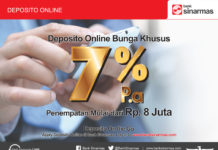 deposito online bunga 7